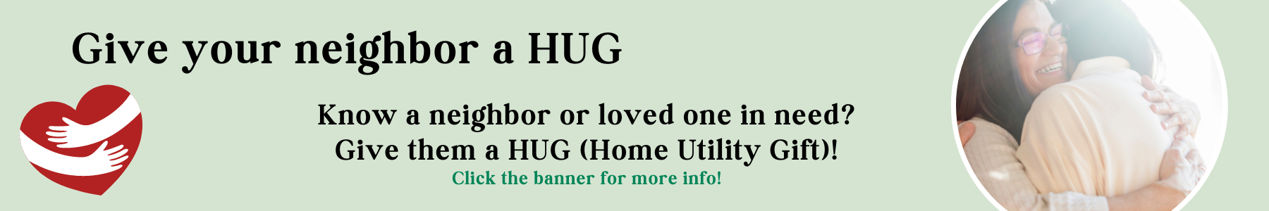 Home Utility Gift Program banner